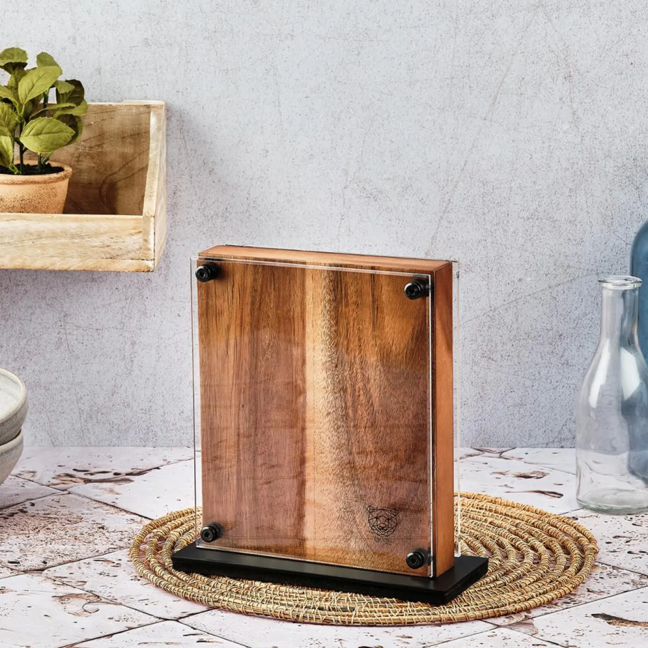 Clearance Bjorn Bloc avec couteaux de cuisine Jensen Rauma - 7 pièces