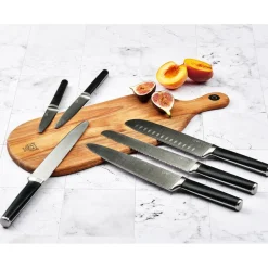 Sale Bjorn Bloc avec couteaux de cuisine et couteaux à steak Jona Loviisa - 14 pièces inox mat