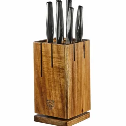 Sale Bjorn Bloc avec couteaux de cuisine Larus Skagen gris métal- 7 pièces