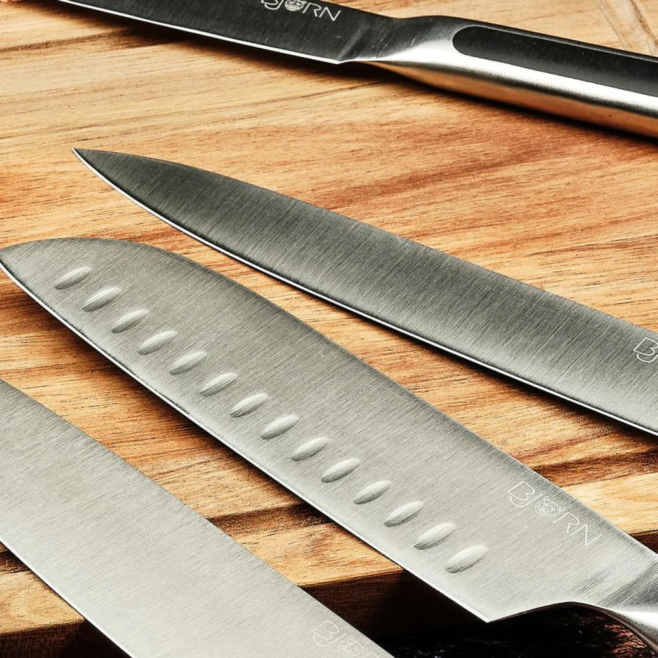 Outlet Bjorn Bloc avec couteaux de cuisine Loki Skagen inox mat - 7 pièces