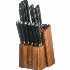 Bjorn Bloc avec couteaux de cuisine et couteaux à steak Erling Loviisa - 14 pièces