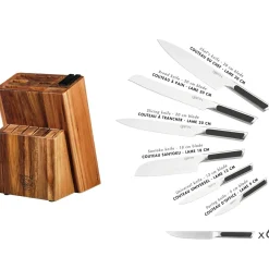 Bjorn Bloc avec couteaux de cuisine et couteaux à steak Loki Loviisa - 14 pièces