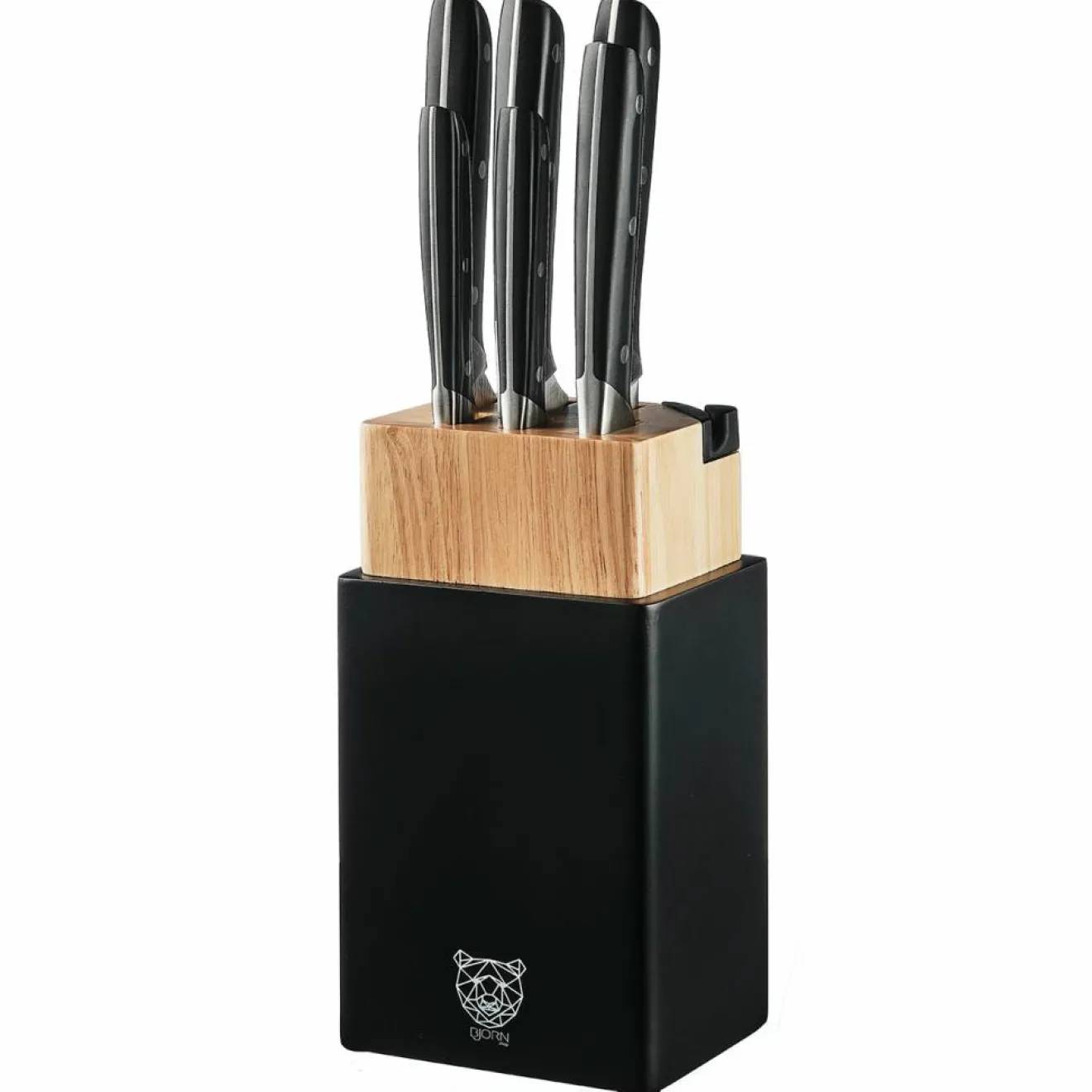 Bjorn Bloc avec couteaux de cuisine Erling Porvoo - 8 pièces