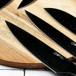 Bjorn Bloc avec couteaux de cuisine et couteaux à steak Jensen Loviisa - 14 pièces