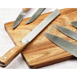 Bjorn Bloc avec couteaux de cuisine Jakob Imatra bois mat - 7 pièces