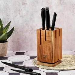 Best Bjorn Bloc avec couteaux de cuisine Jensen Skagen - 7 pièces