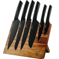 Bjorn Bloc avec couteaux de cuisine Jensen Vantaa - 7 pièces
