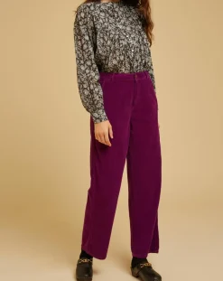 Discount Chloé Stora Blouse ample Alba en Voile de Coton imprimée noire