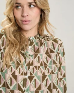 Femme Hartford Blouse Codex verte