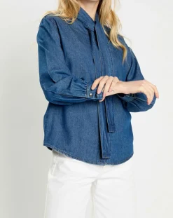 Femme Lauren Vidal Blouse Coleen denim