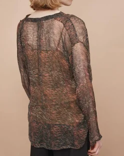 Clearance Mare di Latte Blouse Elene granit cumin