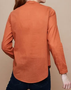 Femme Mare di Latte Blouse Fedora canyon