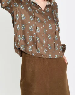 Femme Marc O'Polo Blouse imprimée fleurs multicolore