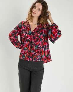 Clearance The Korner Blouse Jeanne multicolore
