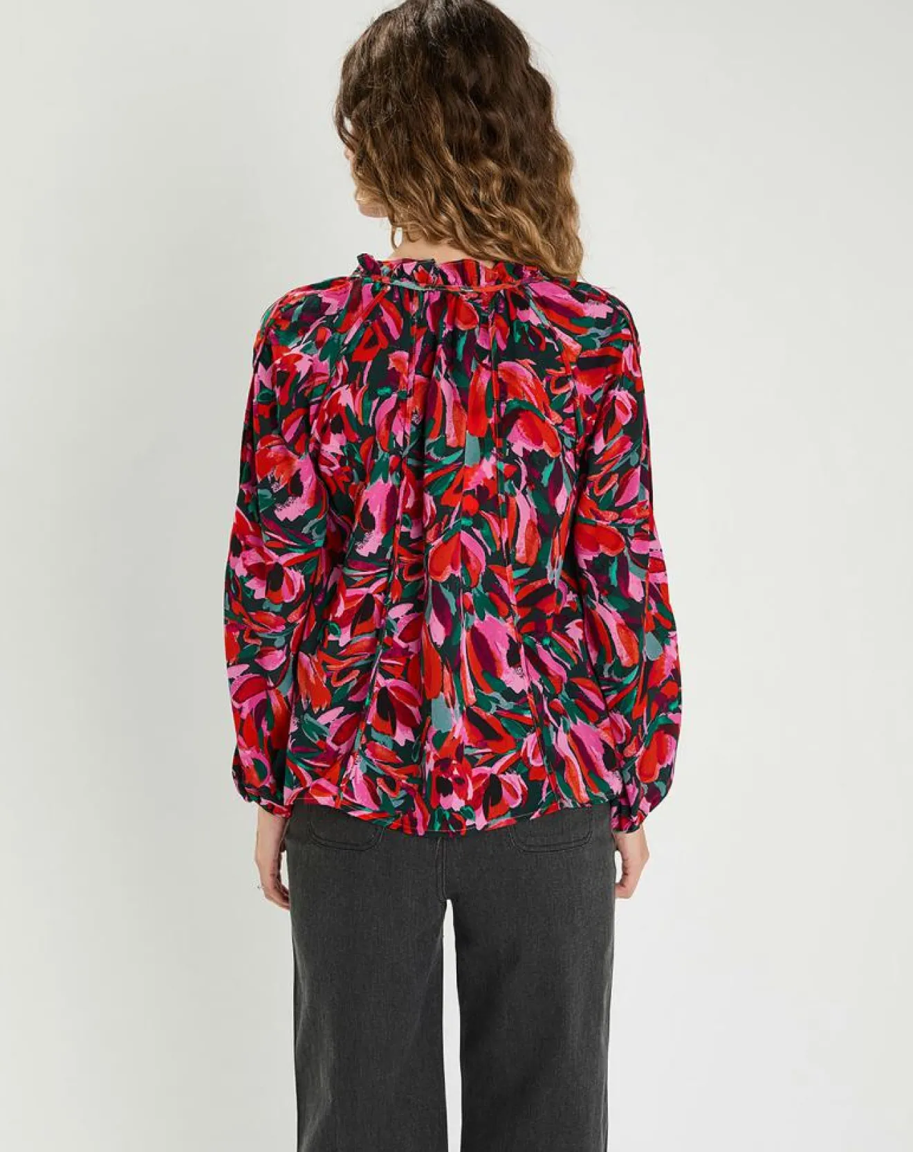 Clearance The Korner Blouse Jeanne multicolore