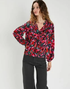 Clearance The Korner Blouse Jeanne multicolore