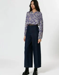 Femme The Korner Blouse Juliette violette