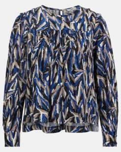 Femme Suncoo Blouse Loika bleu roi