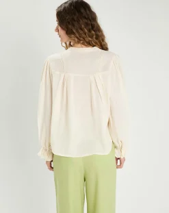 Hot The Korner Blouse Léonie crème