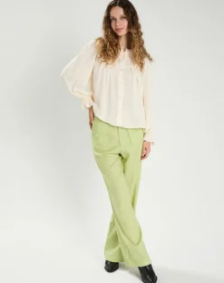 Hot The Korner Blouse Léonie crème