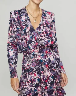 Femme Suncoo Blouse Lucil rose/violet