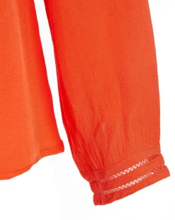 Hot See u Soon Blouse Maiwenn rouge