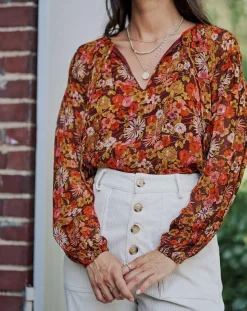 Femme Garance Paris Blouse Medie marron