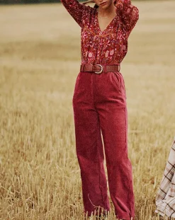 Femme Garance Paris Blouse Melrose camel