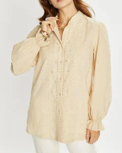 Online Lauren Vidal Blouse Mia vanille