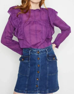 Femme La Petite Etoile Blouse Neroli violet