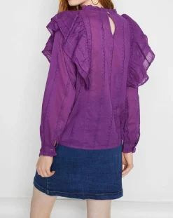 Femme La Petite Etoile Blouse Neroli violet