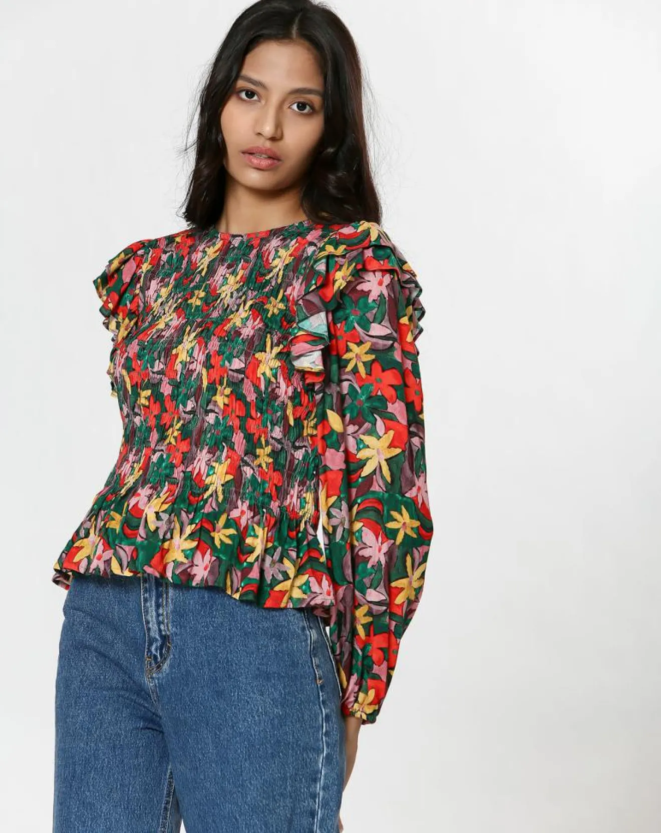 Clearance The Korner Blouse Nina multicolore