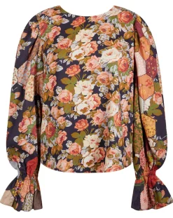 Femme Manoush Blouse Patchwork encre