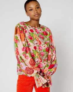 Femme Manoush Blouse Patchwork rose