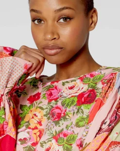 Femme Manoush Blouse Patchwork rose