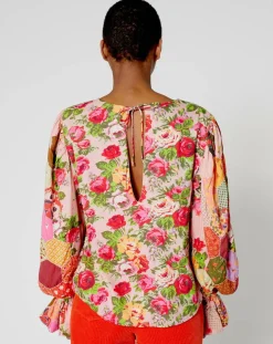 Femme Manoush Blouse Patchwork rose