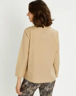 Femme Lauren Vidal Blouse Pop camel