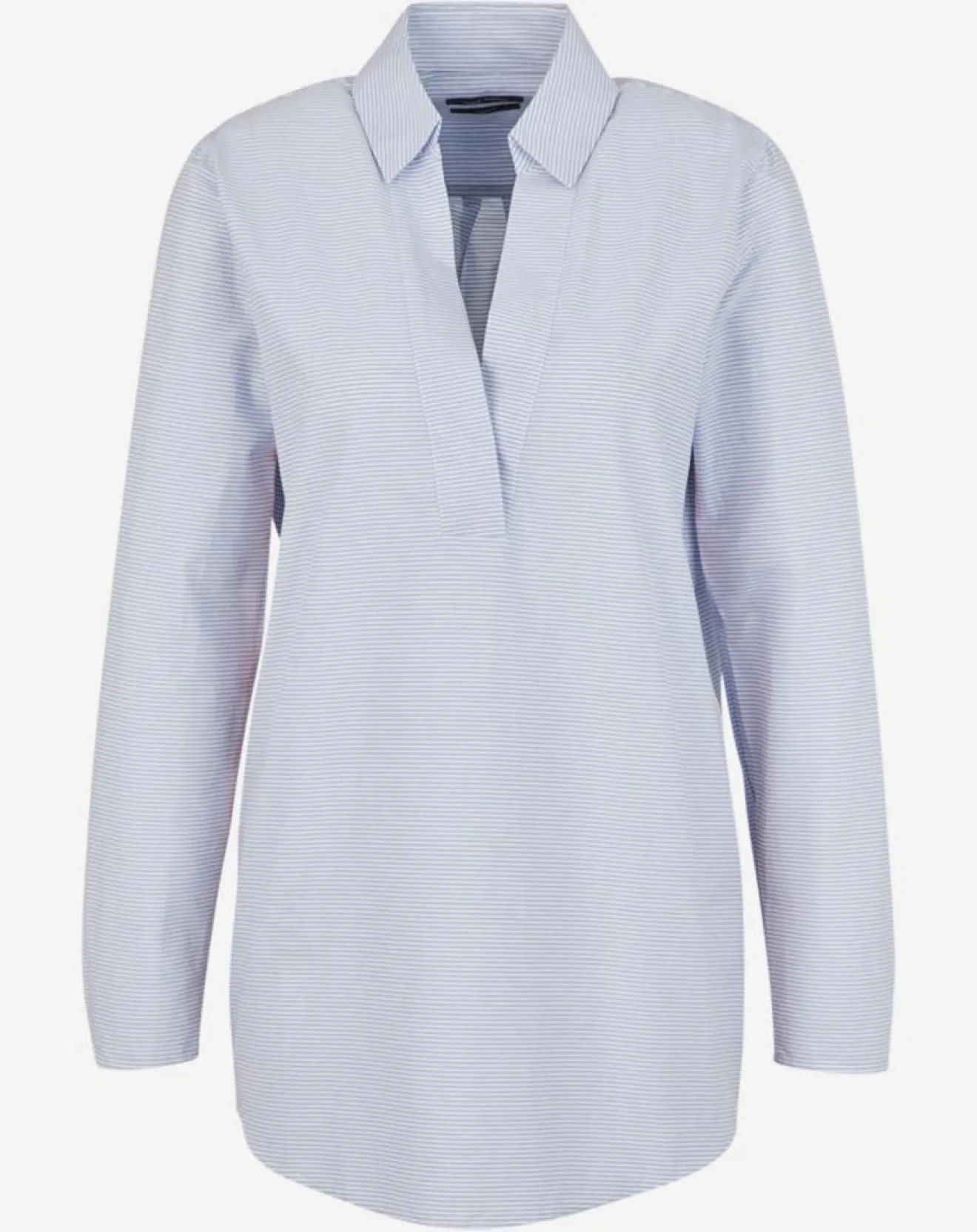 Femme Marc O'Polo Blouse Popelin rayée bleue