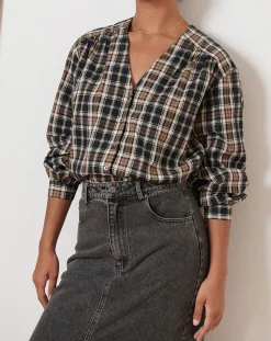 Sale Garance Paris Blouse Sevilla noire