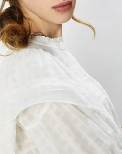 Femme La Petite Etoile Blouse Somua écrue
