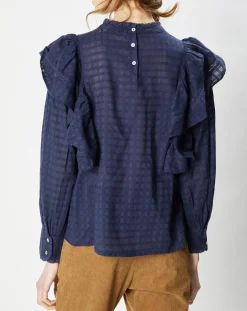 Femme La Petite Etoile Blouse Somua marine