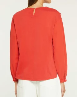 Femme Yerse Blouse Stella rouge