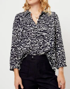 Femme See u Soon Blouse Zoé noir