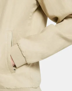 Homme Galeries Lafayette Blouson bombers 100% Lin Poulin beige