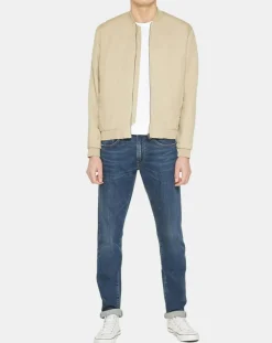 Homme Galeries Lafayette Blouson bombers 100% Lin Poulin beige