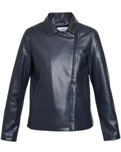 Outlet Galeries Lafayette Blouson Calpaga bleu marine
