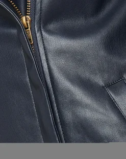 Outlet Galeries Lafayette Blouson Calpaga bleu marine