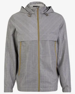 Homme Galeries Lafayette Blouson coupe-vent Decks à carreaux blanc/noir