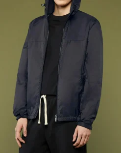 Homme Galeries Lafayette Blouson coupe-vent en Matière recyclée Maway noir