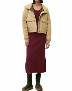 Femme Marc O'Polo Blouson court à capuche poches zip beige